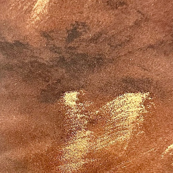 Born Crown Womens Kimber Boots Brown Suede Stacked Heels Buckle Side Zipper 8 M - Picture 13 of 14